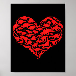 Affiche Chemise de la Saint-Valentin pour garçons - Enfant