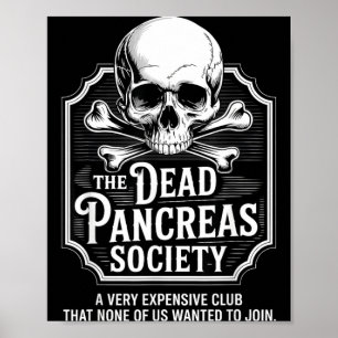 Affiche Chemise de la société du pancréas de l'agence gouv