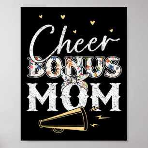 Affiche Chemise de maman bonus de cheerleader Léopard Chee