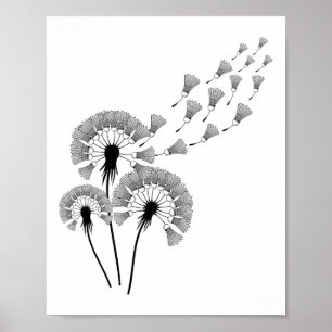 Affiche Chemise De Navette Dandelion Pour Le Joueur Badmin