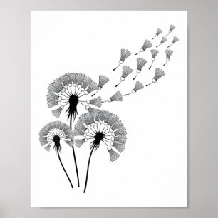 Affiche Chemise De Navette Dandelion Pour Le Joueur Badmin