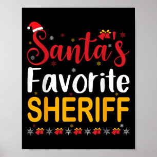 Affiche Chemise de Noël assortie pour famille Préféré du P