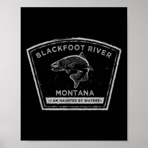 Affiche Chemise de pêche à la mouche - Rivière Blackfoot M