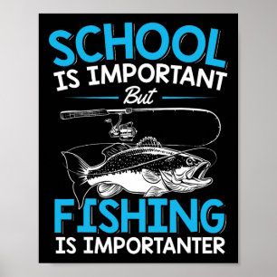 Affiche Chemise de pêche pour jeunes garçons amateurs de p