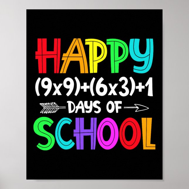 Affiche Chemise de professeur de mathématiques Formule mat (Devant)