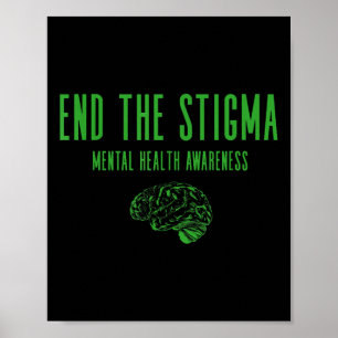 Affiche Chemise de sensibilisation à la santé mentale - Gr
