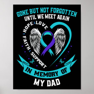 Affiche Chemise De Sensibilisation Au Suicide Papa Est Par