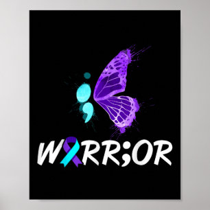 Affiche Chemise de sensibilisation au suicide Semicolon Pa