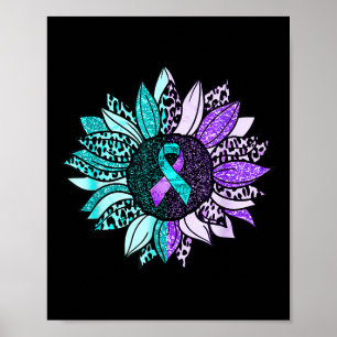Affiche Chemise de sensibilisation au suicide Tournesol Su