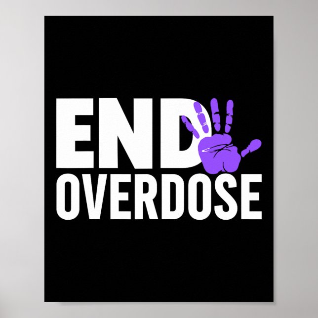 Affiche Chemise de sensibilisation au surdosage - Fin de l (Devant)
