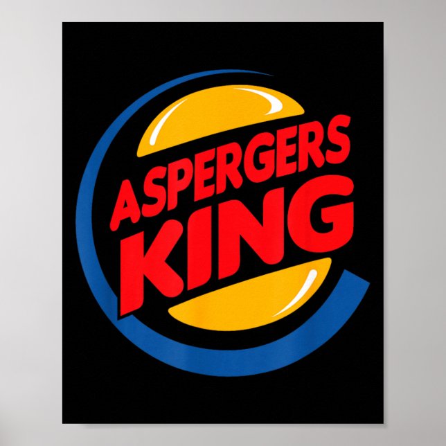 Affiche Chemise de sensibilisation au syndrome d'Asperger  (Devant)