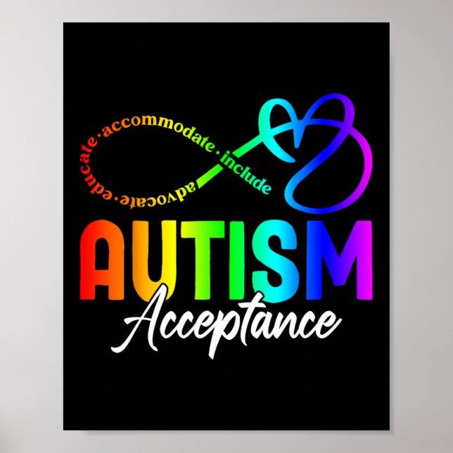 Affiche Chemise de sensibilisation et d'acceptation de l'a (Devant)