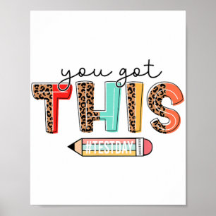 Affiche Chemise D'Enseignant De Jour Vous Avez Ce Cadeau P