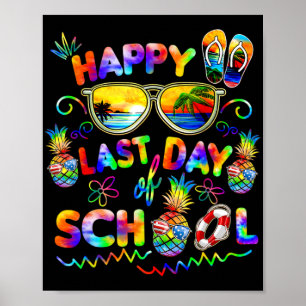 Affiche Chemise Dernier Jour D'école Enseignants Fin D'ann