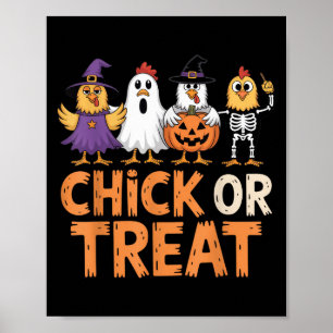 Affiche Chemise D'Halloween Pour Les Amateurs De Volaille