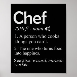 Affiche Chemise drôle de chef cuisinier BBQ Cool Cooking L