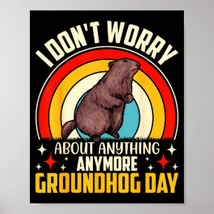 Affiche Chemise drôle de jour de la marmotte pour femmes h