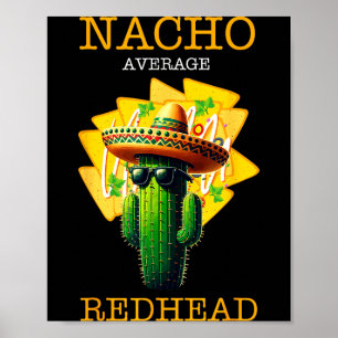 Affiche Chemise drôle de taco pour les roux _ sombrero cac