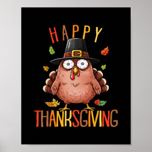 Affiche Chemise drôle de Thanksgiving Chemise drôle de Din