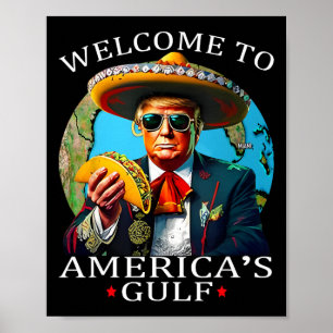 Affiche Chemise drôle Trump Nacho Gulf Plus de Trump Merch