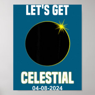 Affiche Chemise Éclipse Solaire Céleste Éclipse Solaire To