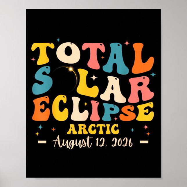Affiche Chemise Éclipse Solaire Éclipse Solaire Totale (Devant)