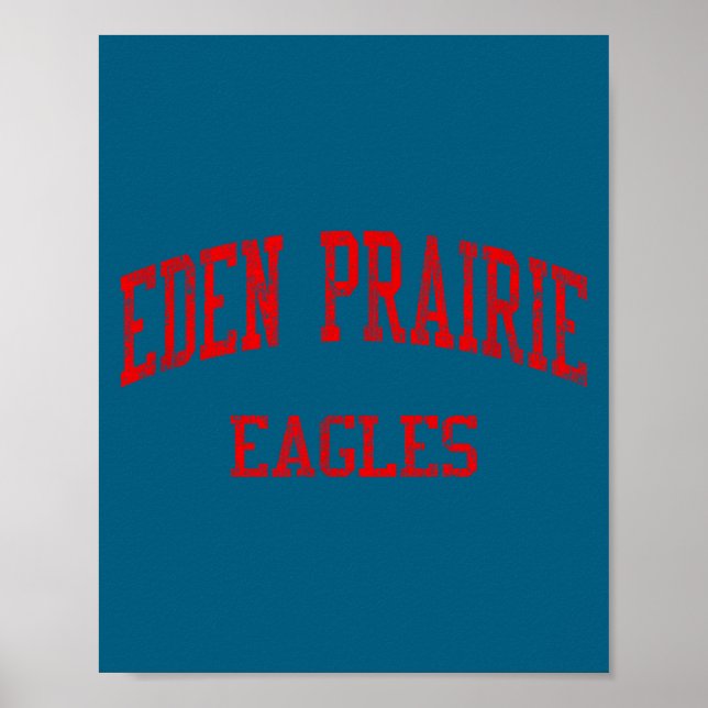 Affiche Chemise Eden Prairie High School Hs (Devant)