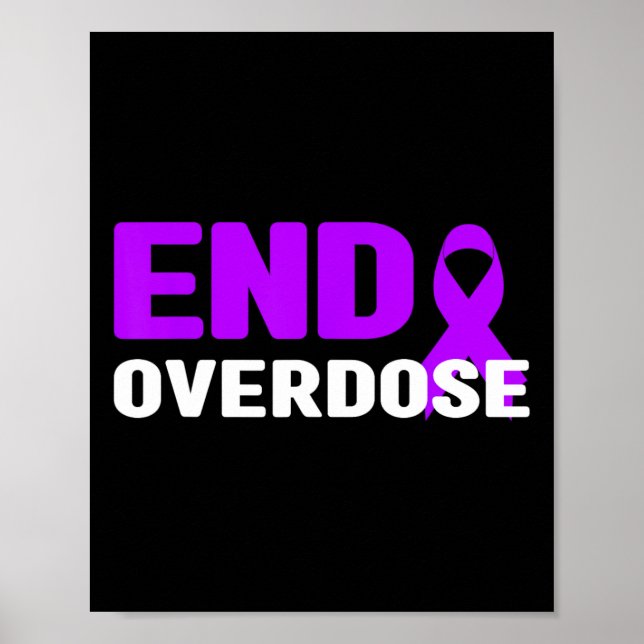 Affiche Chemise End Overdose - Sensibilisation à la dépend (Devant)