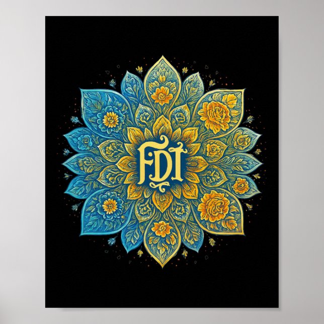 Affiche Chemise féministe pro-démocratie avec design manda (Devant)