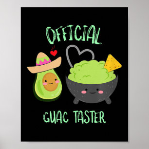 Affiche Chemise Guac Officielle Guacamole Taster Cinco De 