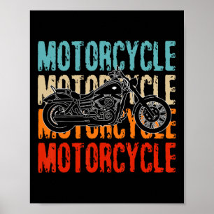 Affiche Chemise homme moto amour Garçons motard Papa&#;