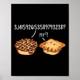Affiche Chemise Jour Pi Pi R Formule Carrée Math Pie Kawai