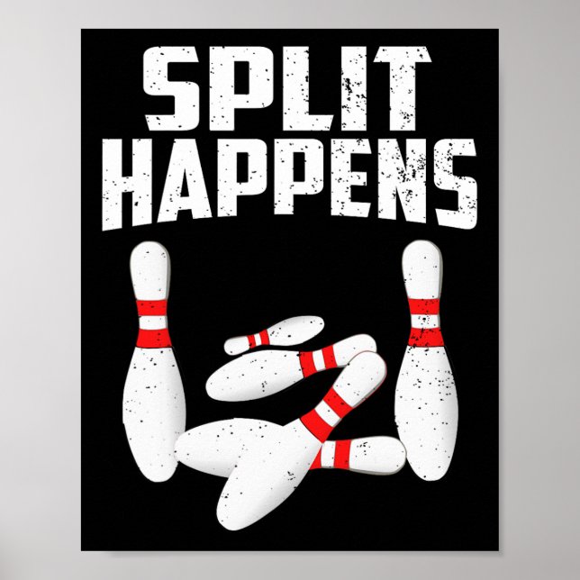 Affiche Chemise Lover Bowling Split Arrive Hommes Femmes E (Devant)