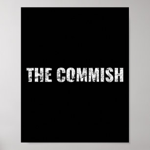 Affiche Chemise Mens The Commish - Commissaire de football