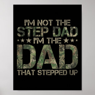Affiche Chemise Papa Qui a Franchi le Pas - Papa Américain