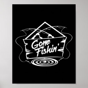 Affiche Chemise Parti Pêcher Cadeau Pour Les Amateurs De P