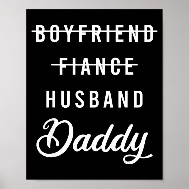 Affiche Chemise Petit ami Fiancé Mari Papa Pères (Devant)