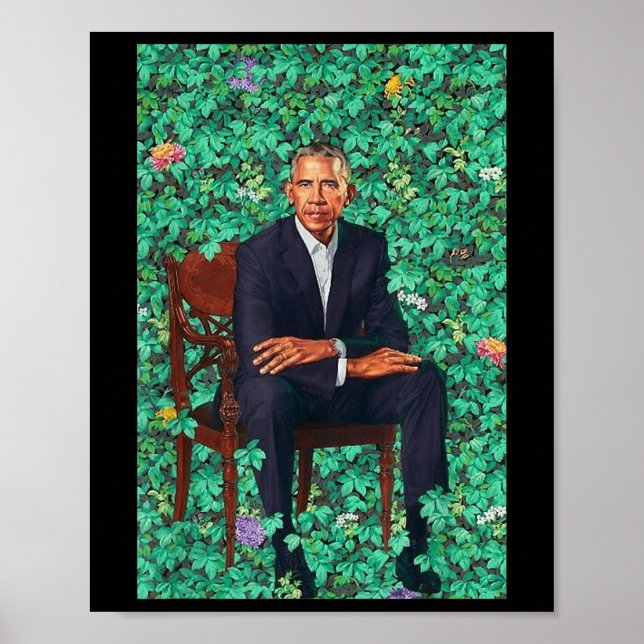 Affiche Chemise Portrait du président Barack Obama (Devant)
