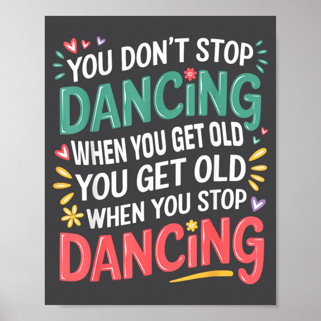 Affiche Chemise pour amateurs de danse pour danseurs Unise (Devant)
