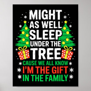 Affiche Chemise pour dormir sous l'arbre de Noël