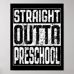 Affiche Chemise pré-k de l'enseignement préscolaire à l'ex