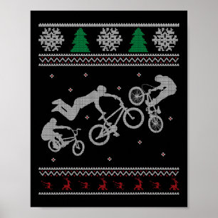 Affiche Chemise Rad Bmx - Noël en juillet - Chemise flocon