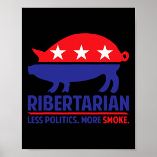 Affiche Chemise Ribertarienne BBQ Et Grill