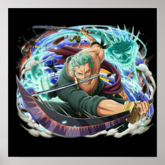 Affiche Chemise Roronoa Zoro en colère