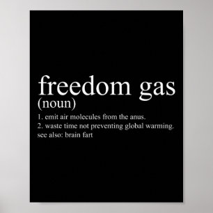 Affiche Chemise Sarcastique Définition Liberté Gaz Cool Po