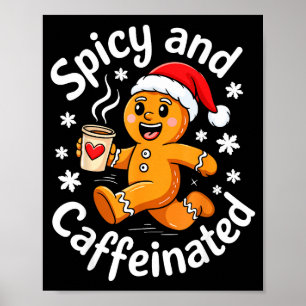 Affiche Chemise Scy Et Caféiné Hommes Femmes Gingerbread C