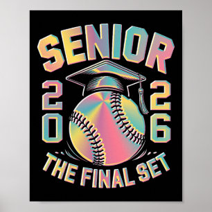 Affiche Chemise Tie Dye De La Promotion 2026 Senior Softll