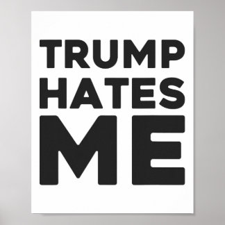 Affiche Chemise Trump - Trump me déteste