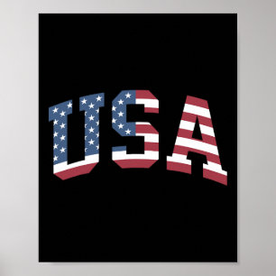 Affiche Chemise Usa Femmes Hommes Enfants Patriotique Drap
