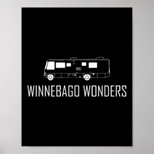 Affiche Chemise Winnebago Wonders Chemise de campeur Chemi